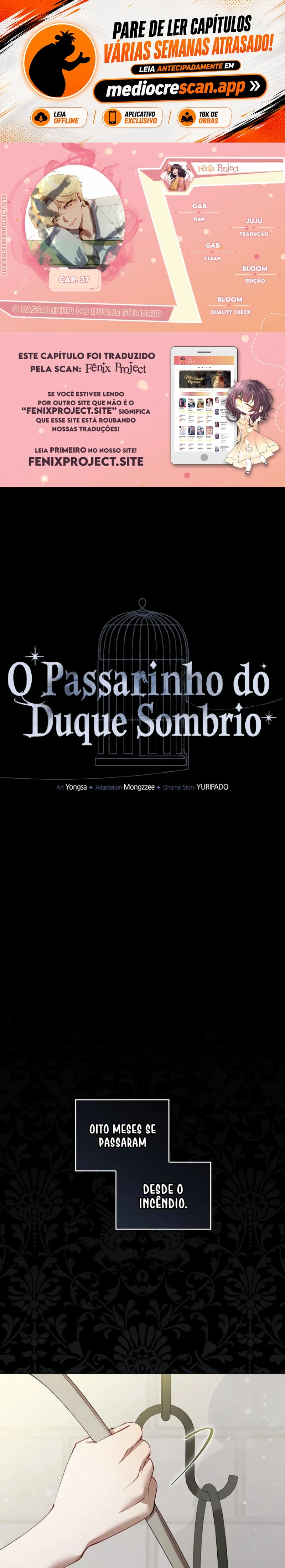 O Passarinho Do Duque Sombrio Capítulo 37 Página 1