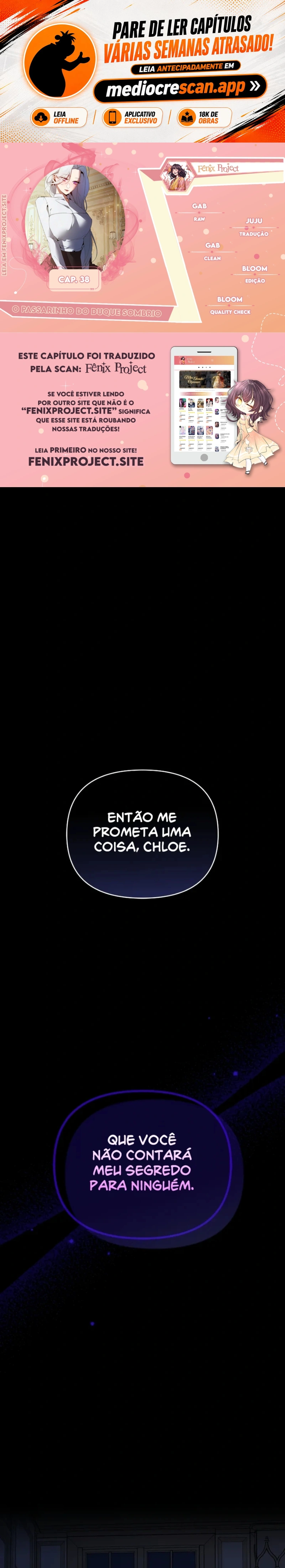 O Passarinho Do Duque Sombrio Capítulo 38 Página 1