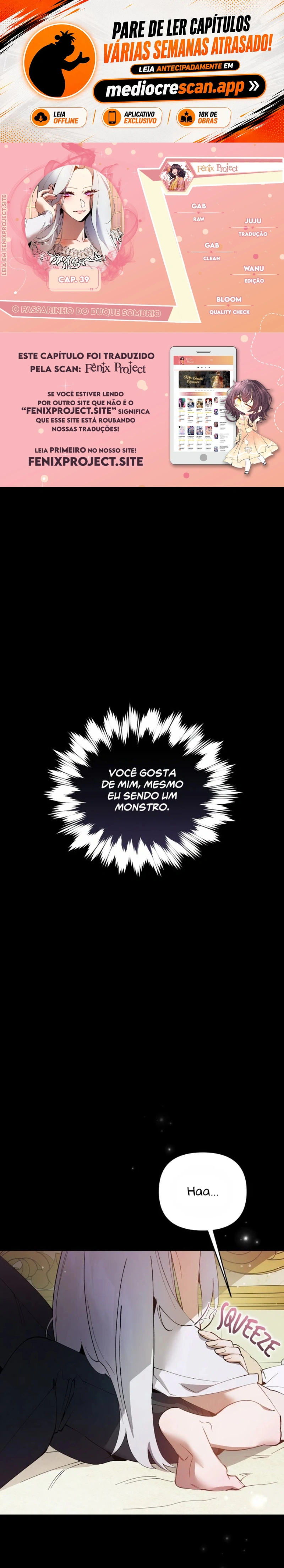 O Passarinho Do Duque Sombrio Capítulo 39 Página 1