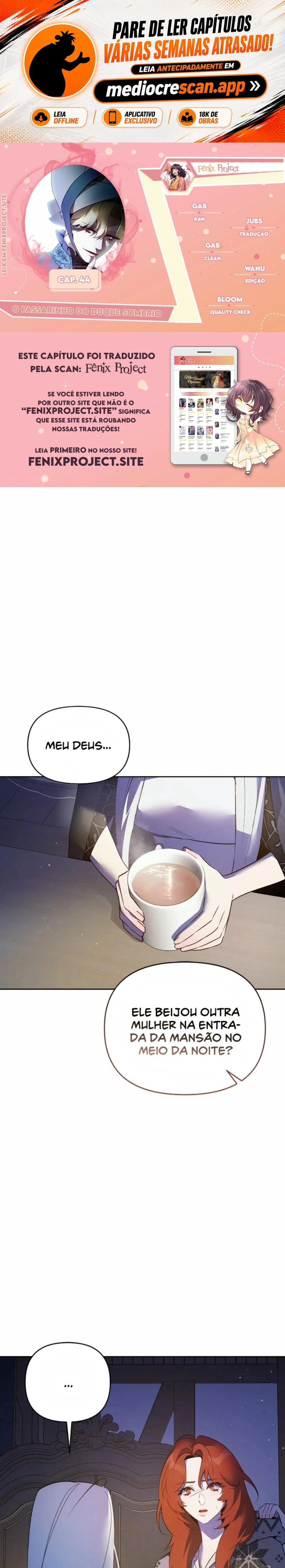 O Passarinho Do Duque Sombrio Capítulo 44 Página 1