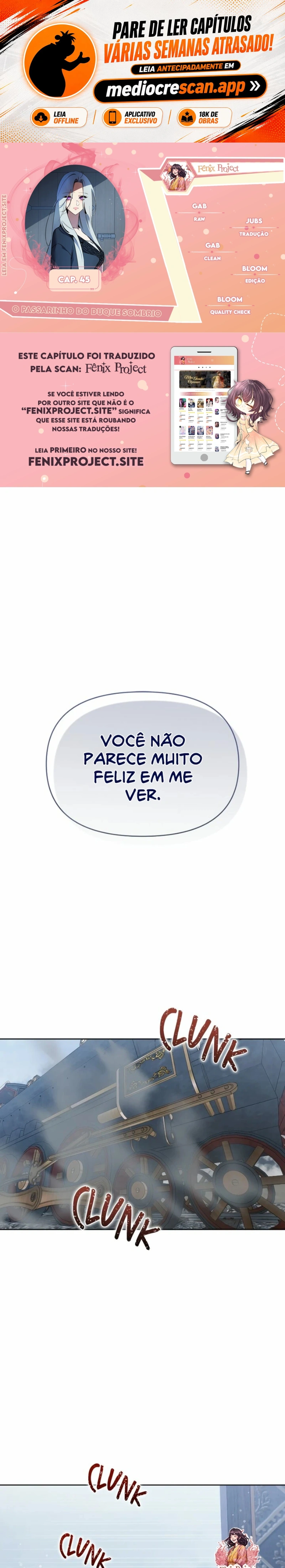 O Passarinho Do Duque Sombrio Capítulo 45 Página 1