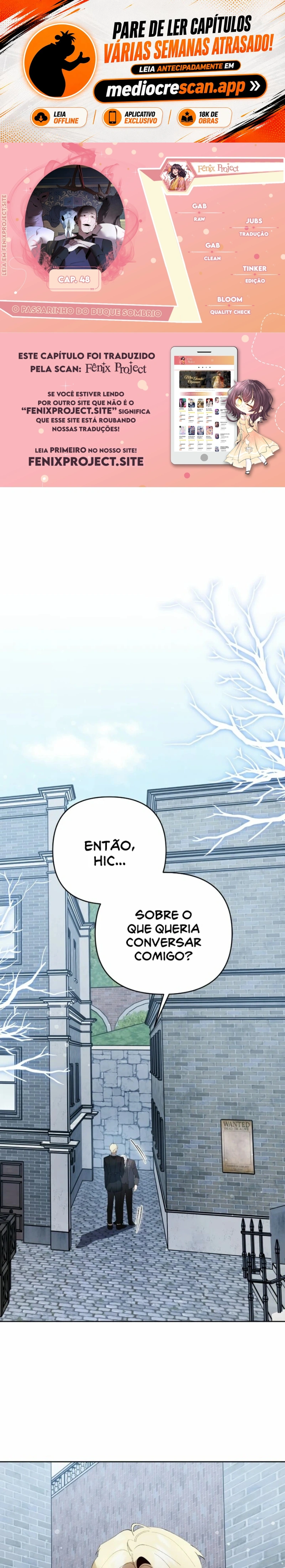 O Passarinho Do Duque Sombrio Capítulo 48 Página 1