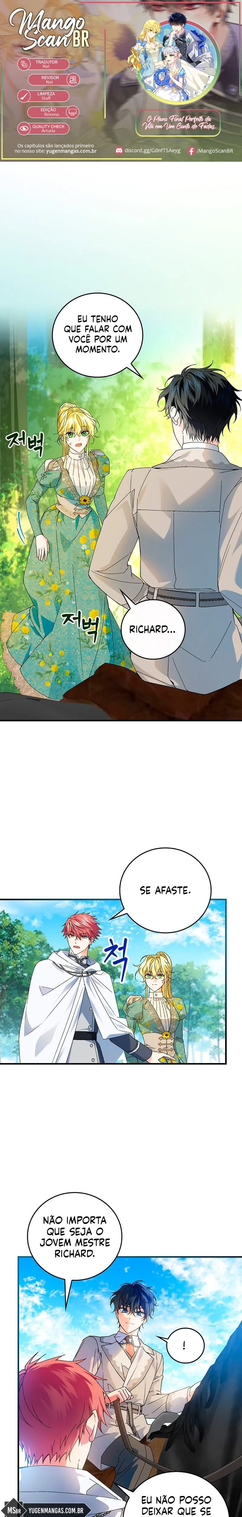 O Plano Final Perfeito da Vilã em Um Conto de Fadas Capítulo 61 Página 1