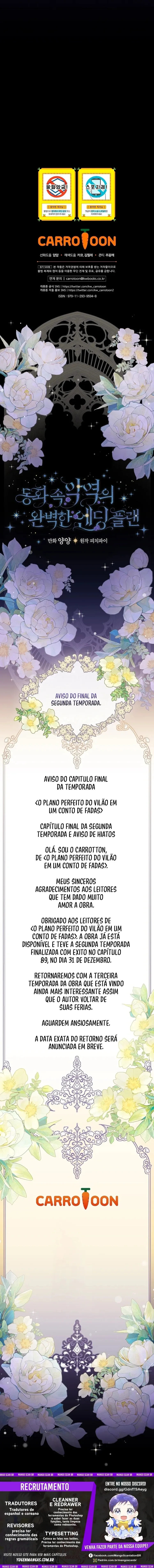 O Plano Final Perfeito da Vilã em Um Conto de Fadas Capítulo 89 Página 8