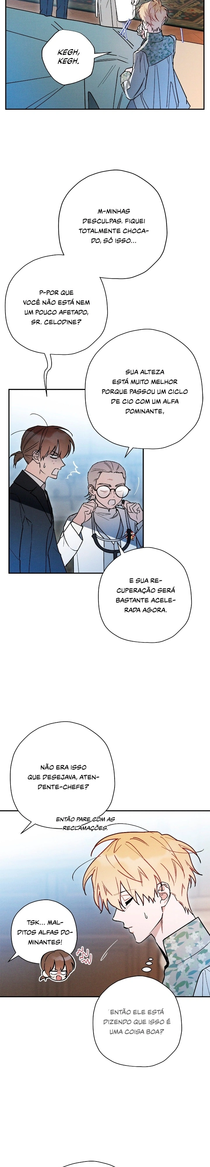 O Príncipe Rebelde é Secretamente um Ômega Capítulo 38 Página 24