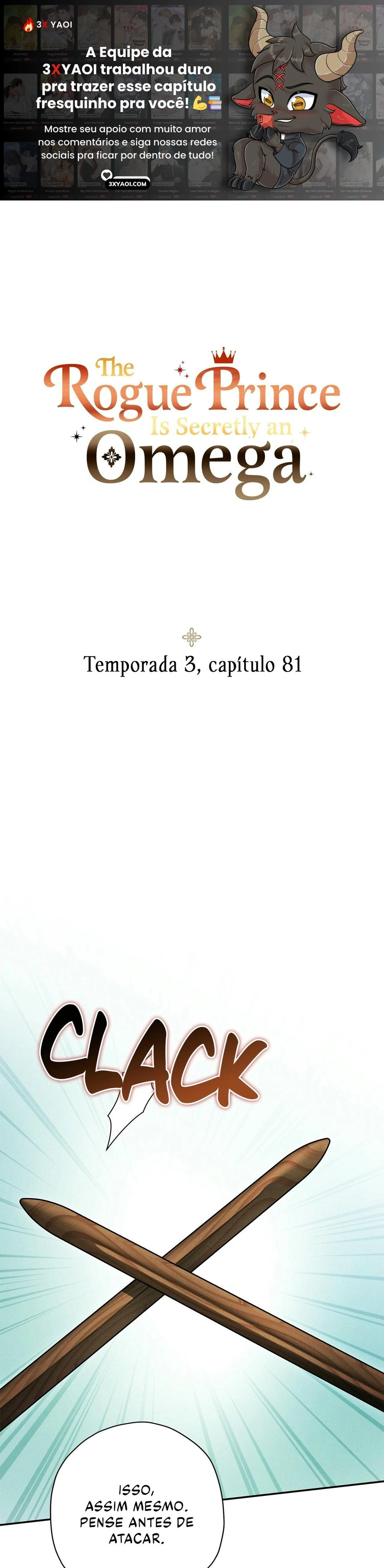 O Príncipe Rebelde é Secretamente um Ômega Capítulo 81 Página 1