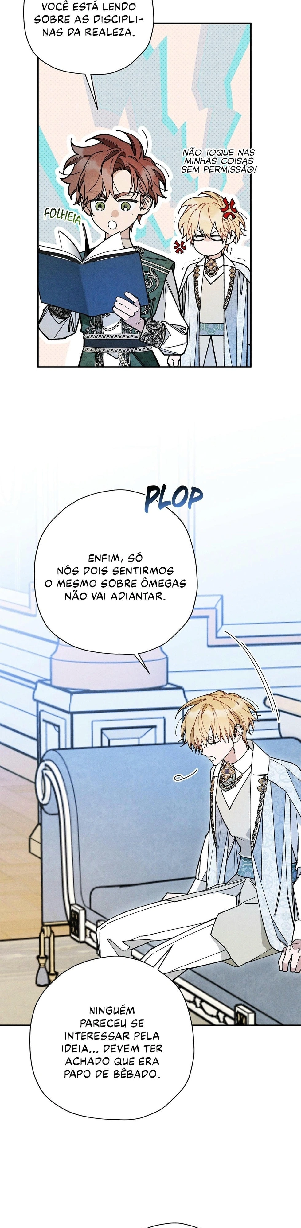 O Príncipe Rebelde é Secretamente um Ômega Capítulo 84 Página 18