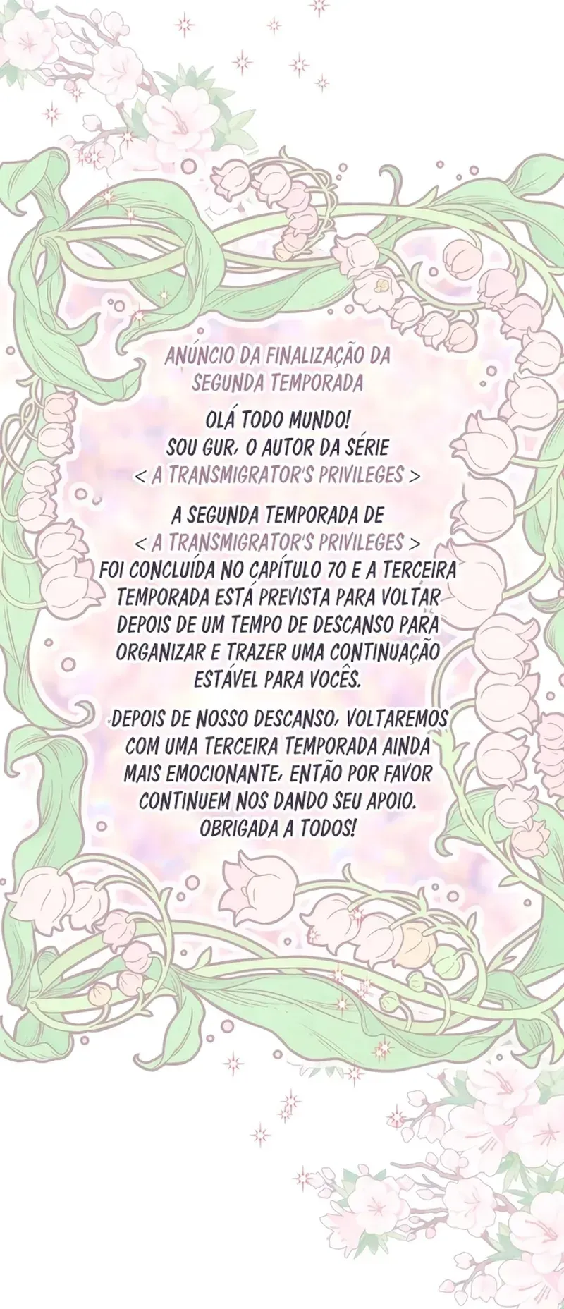 O Privilégio de uma Transmigrante Capítulo 70 Página 120