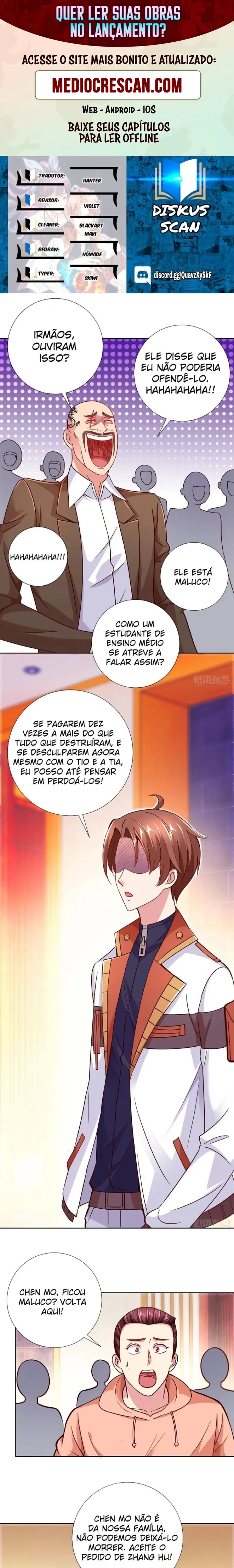 O Renascimento do Venerável Imortal Capítulo 14 Página 1