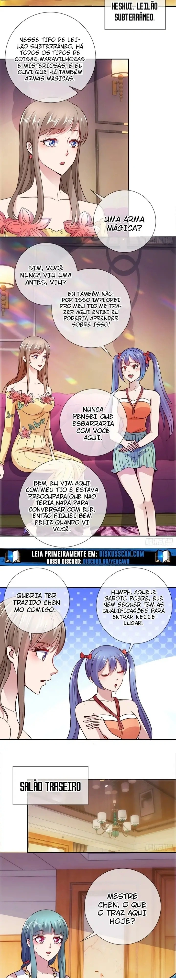 O Renascimento do Venerável Imortal Capítulo 48 Página 8