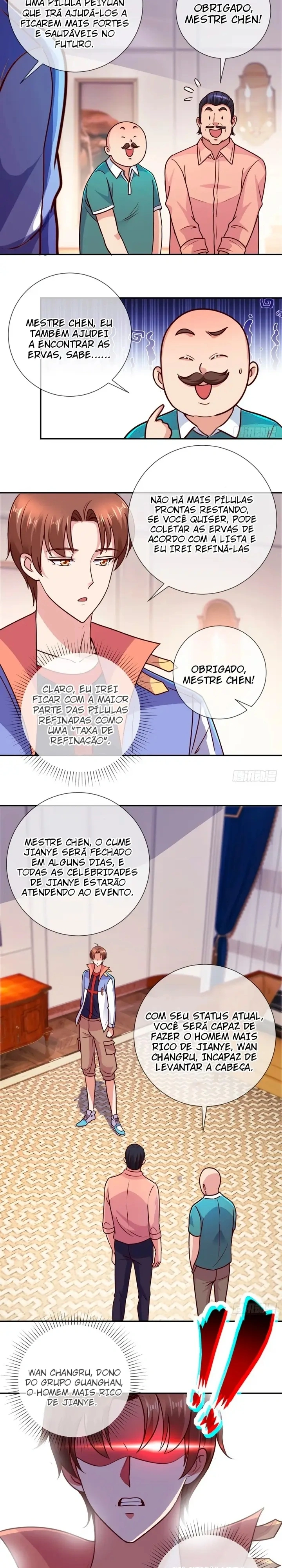 O Renascimento do Venerável Imortal Capítulo 56 Página 6