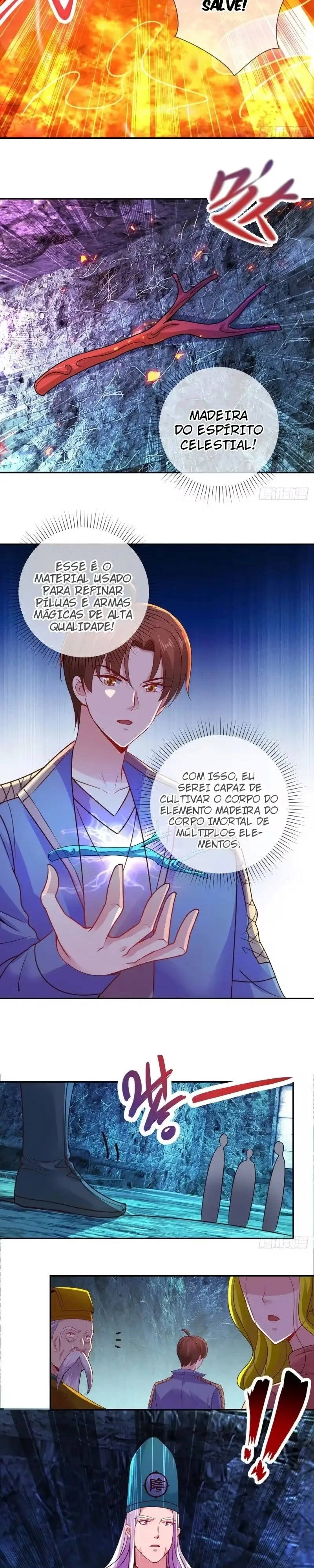 O Renascimento do Venerável Imortal Capítulo 72 Página 4