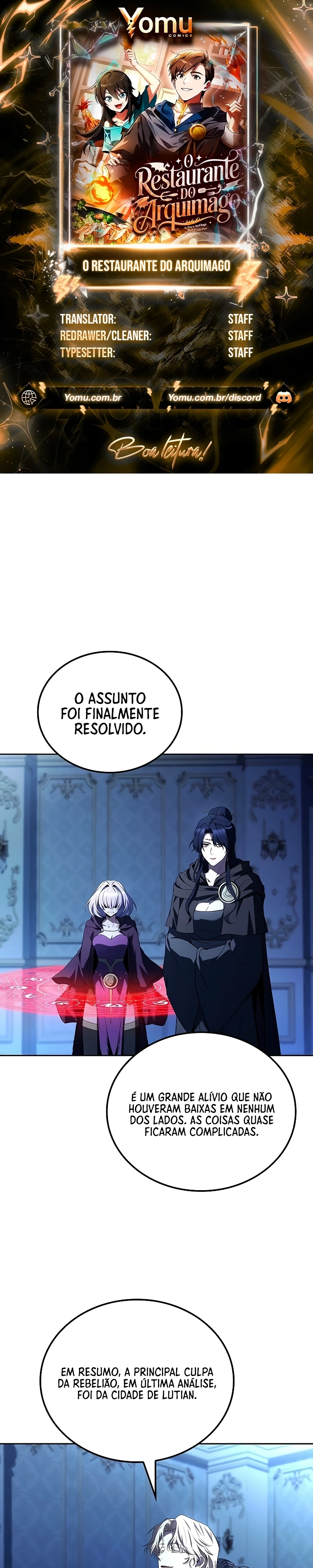 O restaurante do arquimago Capítulo 133 Página 1