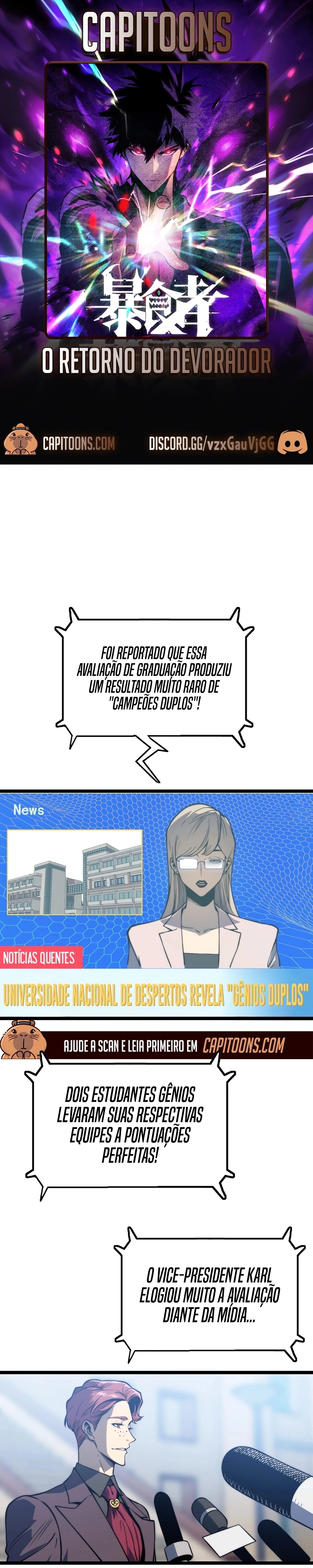 O Retorno do Devorador - O Glutão Capítulo 22 Página 1