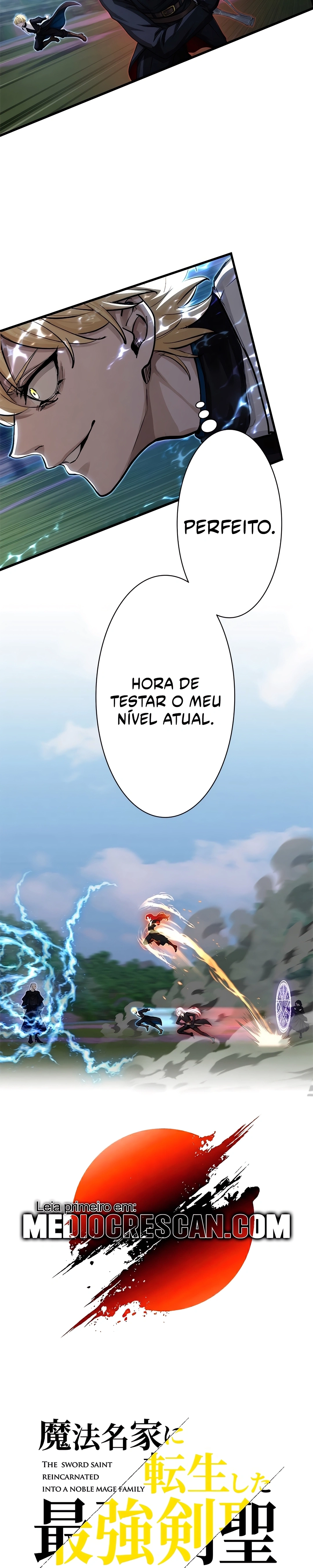 O Santo da Espada Reencarnou em uma Família Nobre de Magos Capítulo 10 Página 4