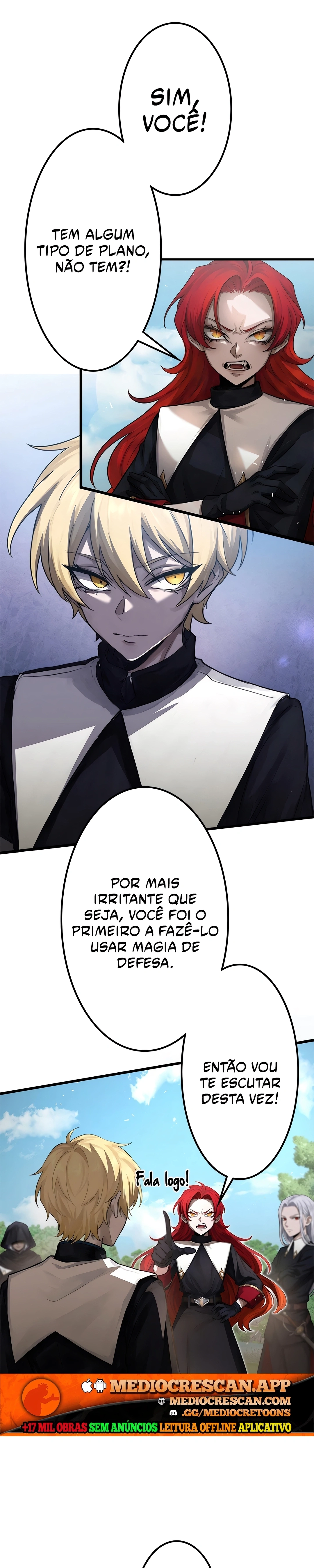 O Santo da Espada Reencarnou em uma Família Nobre de Magos Capítulo 11 Página 8