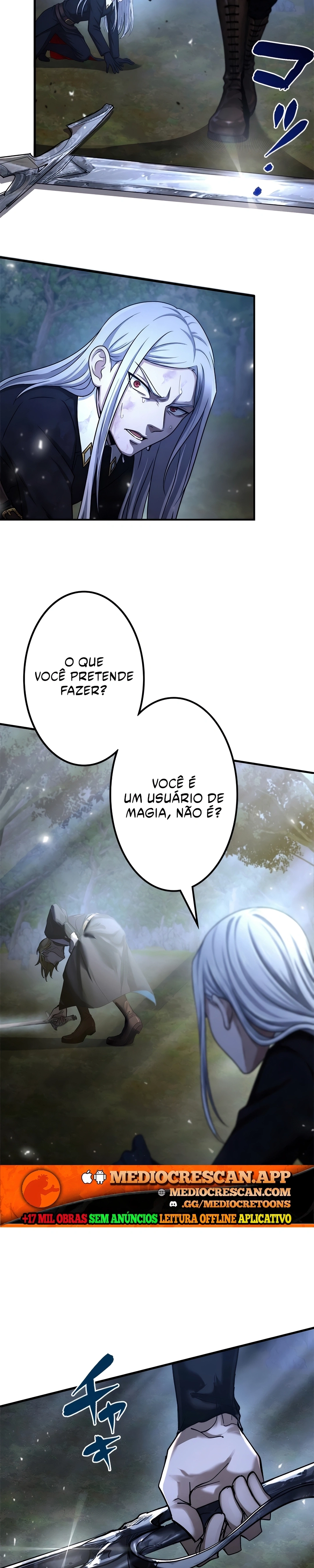 O Santo da Espada Reencarnou em uma Família Nobre de Magos Capítulo 14 Página 33