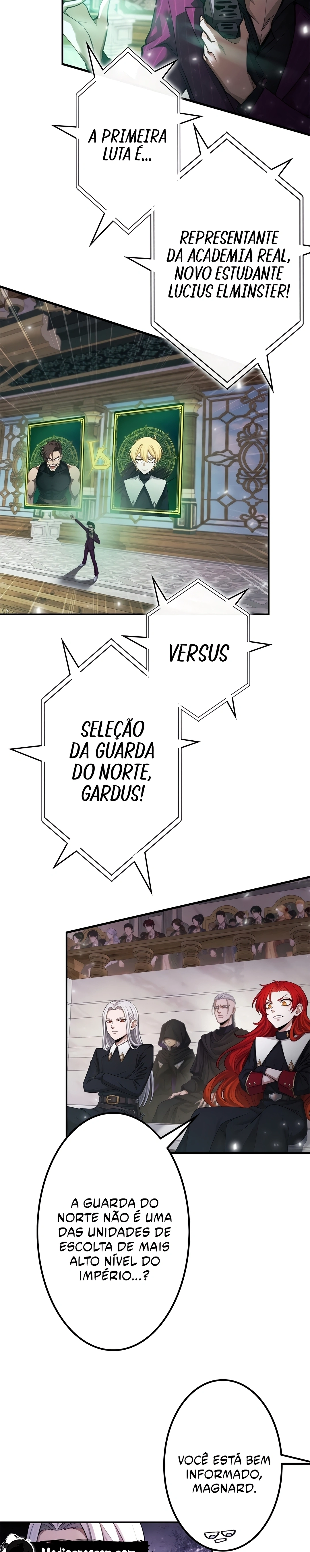 O Santo da Espada Reencarnou em uma Família Nobre de Magos Capítulo 16 Página 21