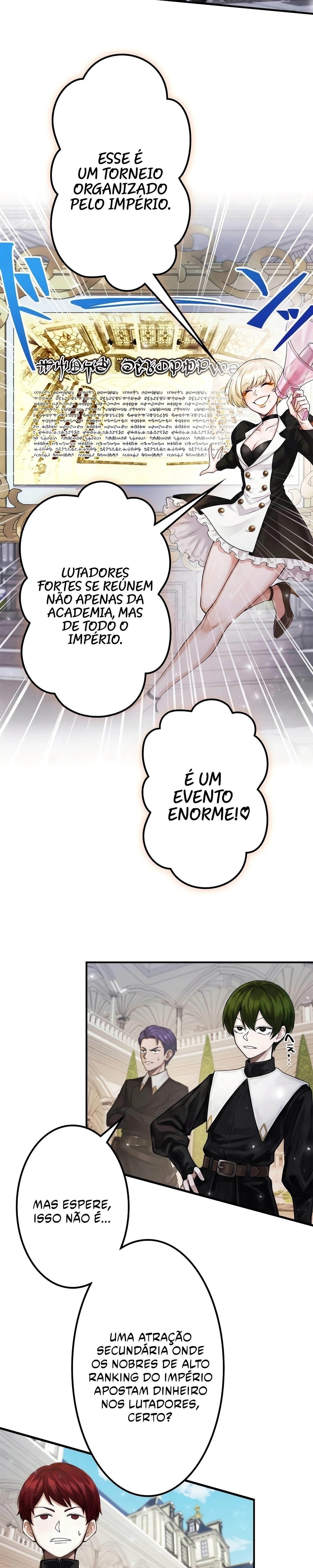 O Santo da Espada Reencarnou em uma Família Nobre de Magos Capítulo 16 Página 8