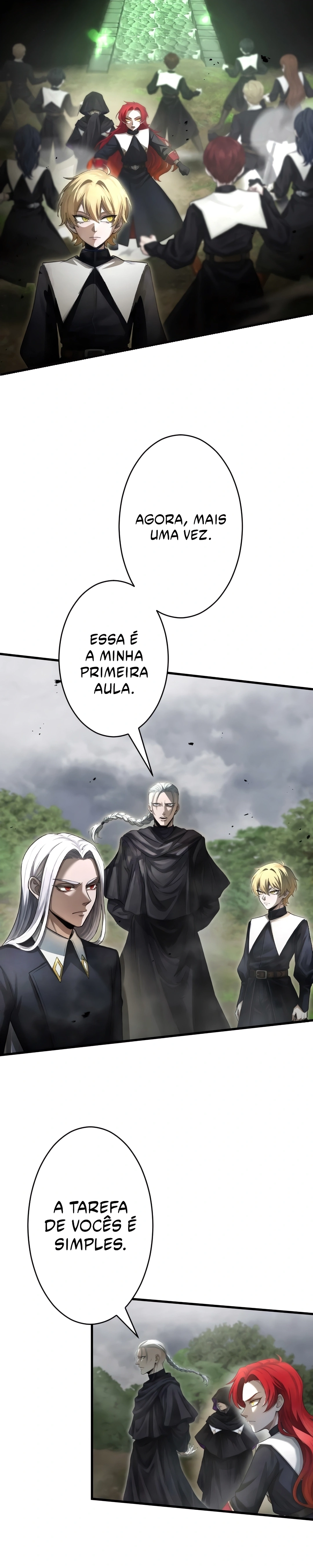 O Santo da Espada Reencarnou em uma Família Nobre de Magos Capítulo 6 Página 12