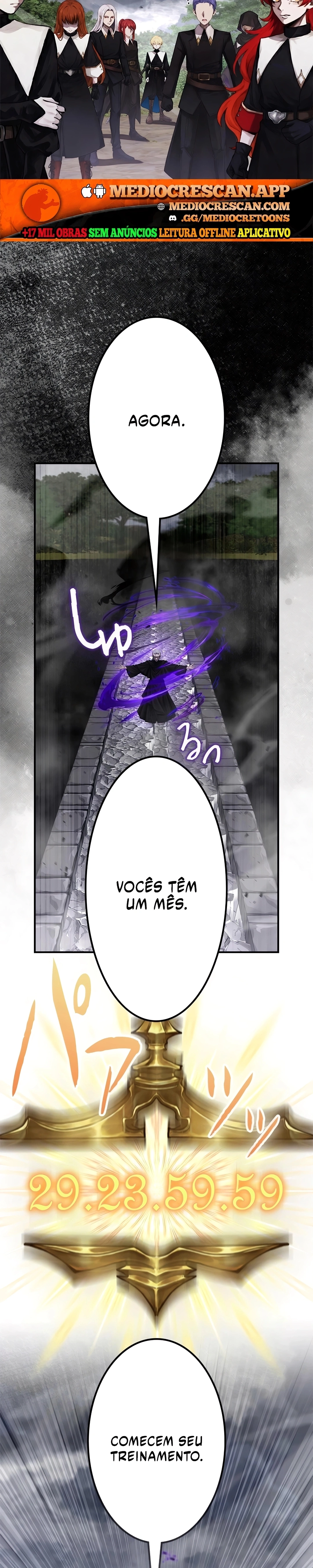 O Santo da Espada Reencarnou em uma Família Nobre de Magos Capítulo 7 Página 4