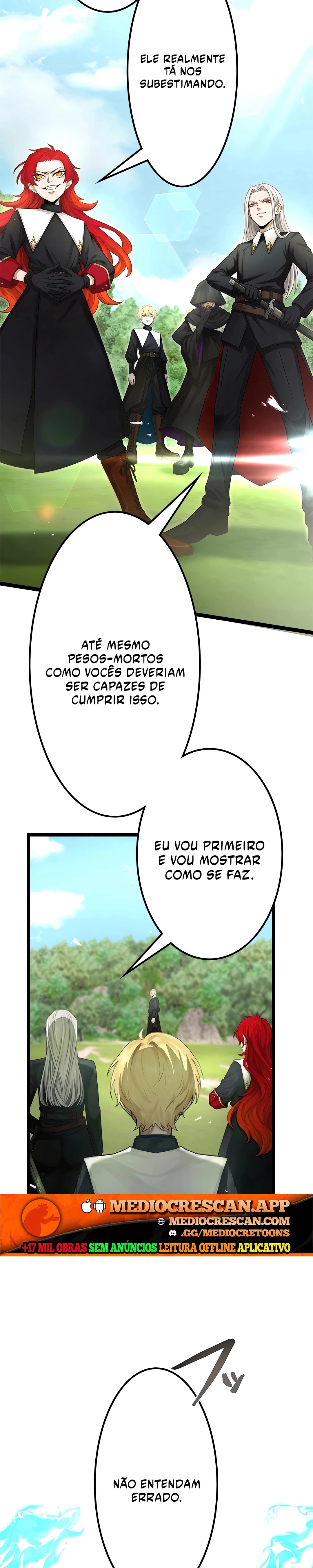 O Santo da Espada Reencarnou em uma Família Nobre de Magos Capítulo 9 Página 27