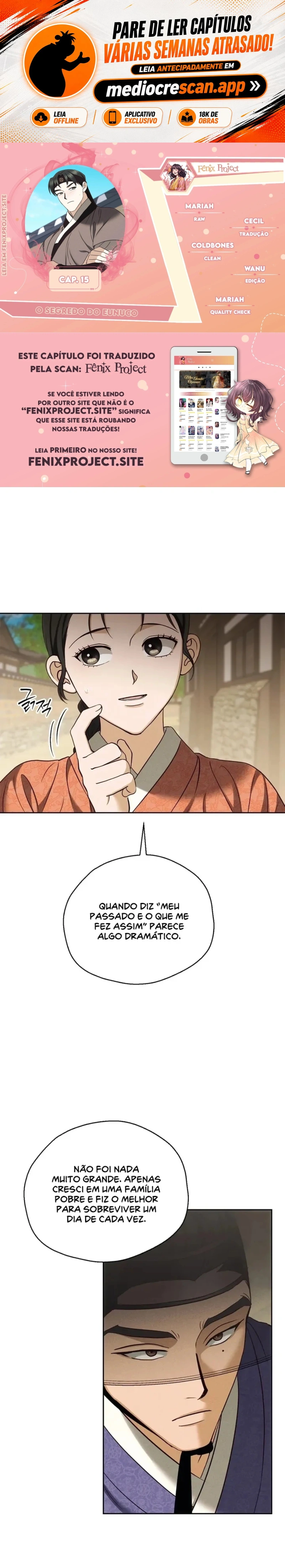 O Segredo do Eunuco +18 Capítulo 15 Página 1