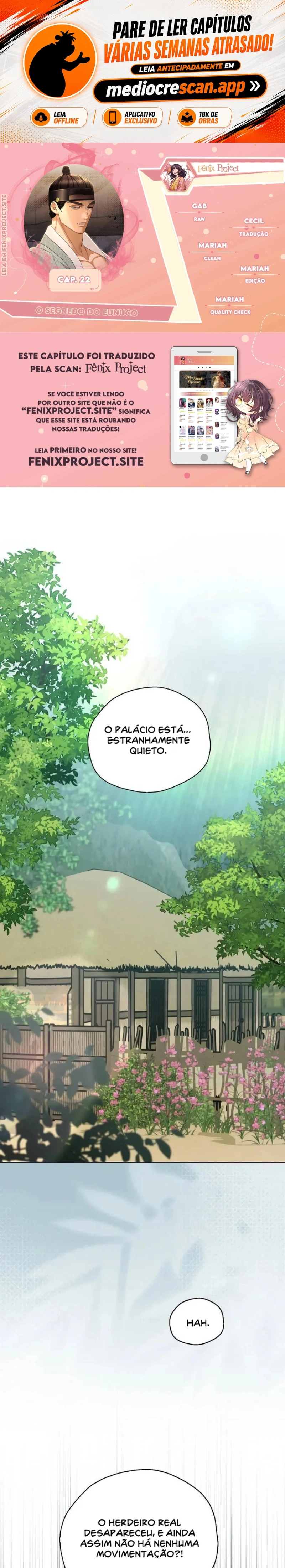 O Segredo do Eunuco +18 Capítulo 22 Página 1