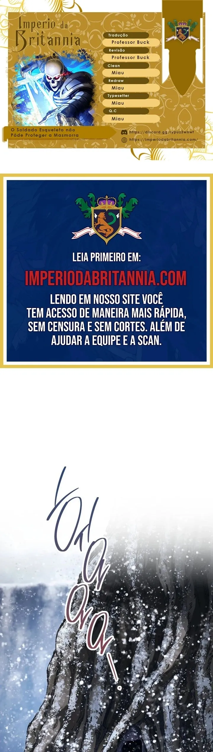 O Soldado Esqueleto Não Pôde Proteger a Masmorra Capítulo 292 Página 1
