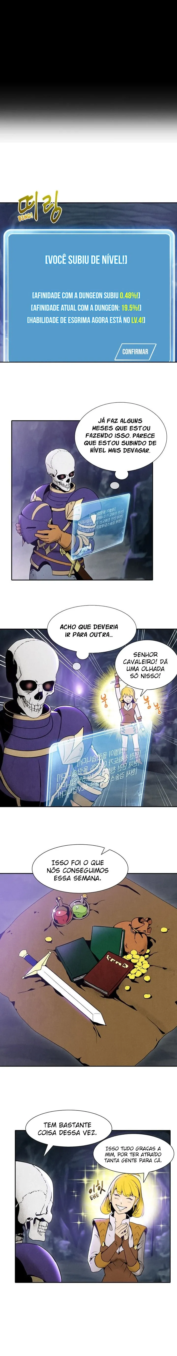 O Soldado Esqueleto Não Pôde Proteger a Masmorra Capítulo 8 Página 4