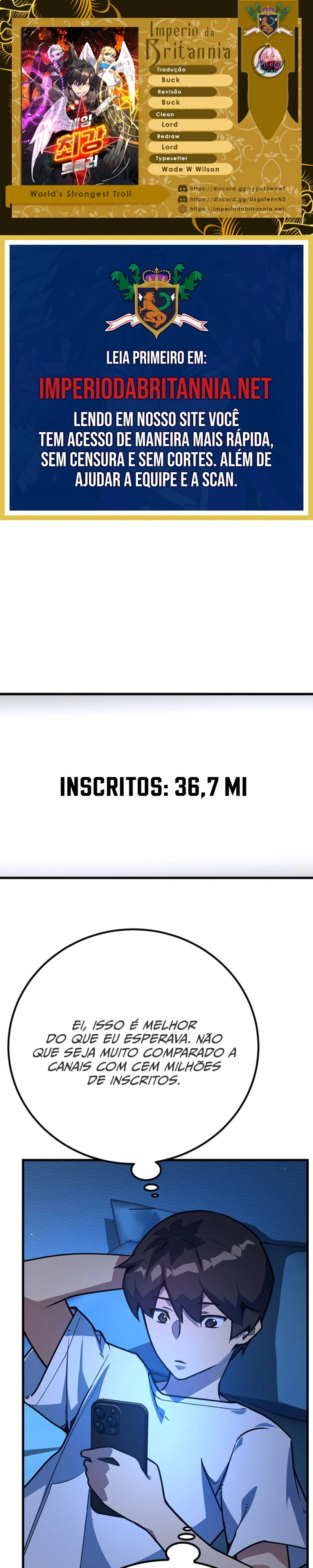 O Troll Mais Forte do Mundo Capítulo 61 Página 1