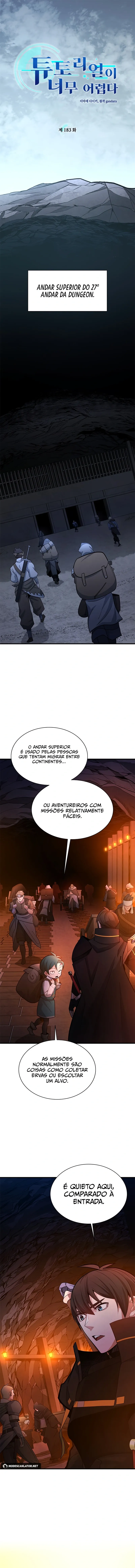 O Tutorial é Muito Difícil Capítulo 183 Página 2