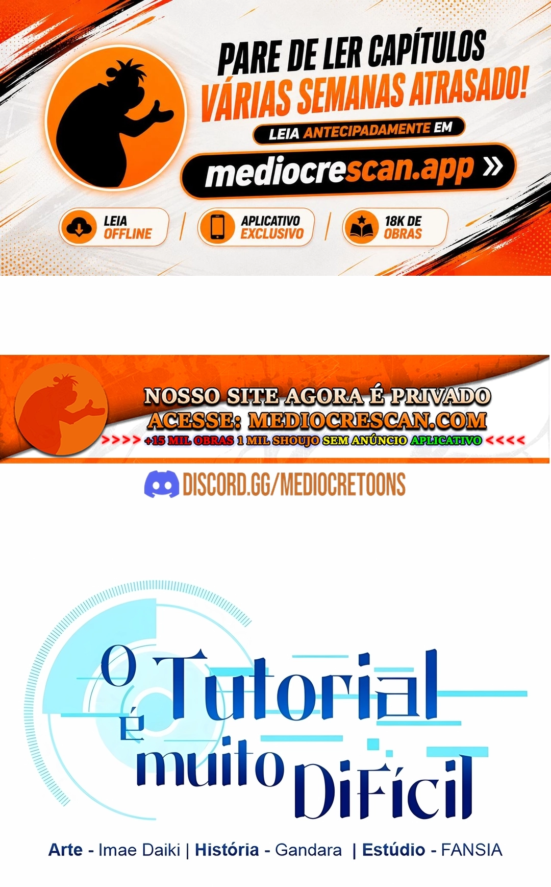 O Tutorial é Muito Difícil Capítulo 267 Página 1