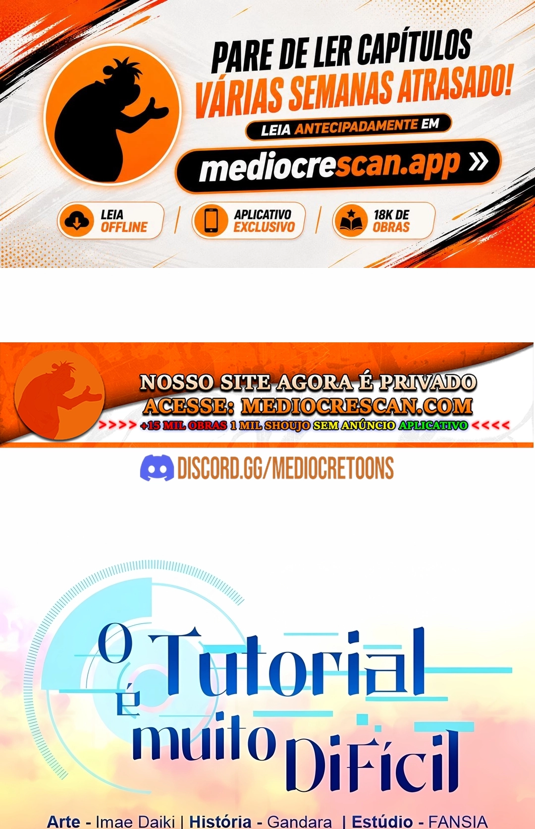 O Tutorial é Muito Difícil Capítulo 270 Página 1