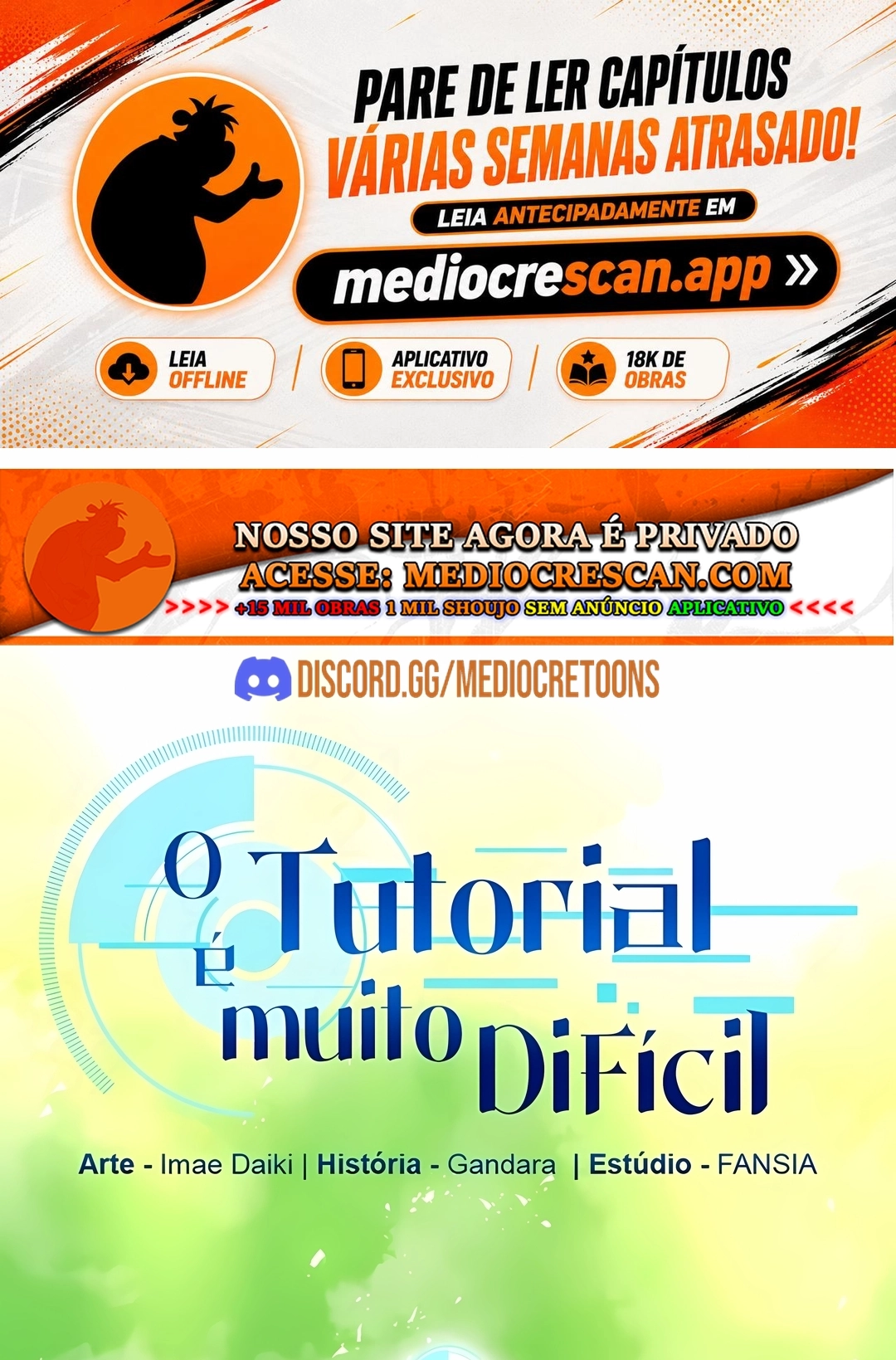 O Tutorial é Muito Difícil Capítulo 272 Página 1