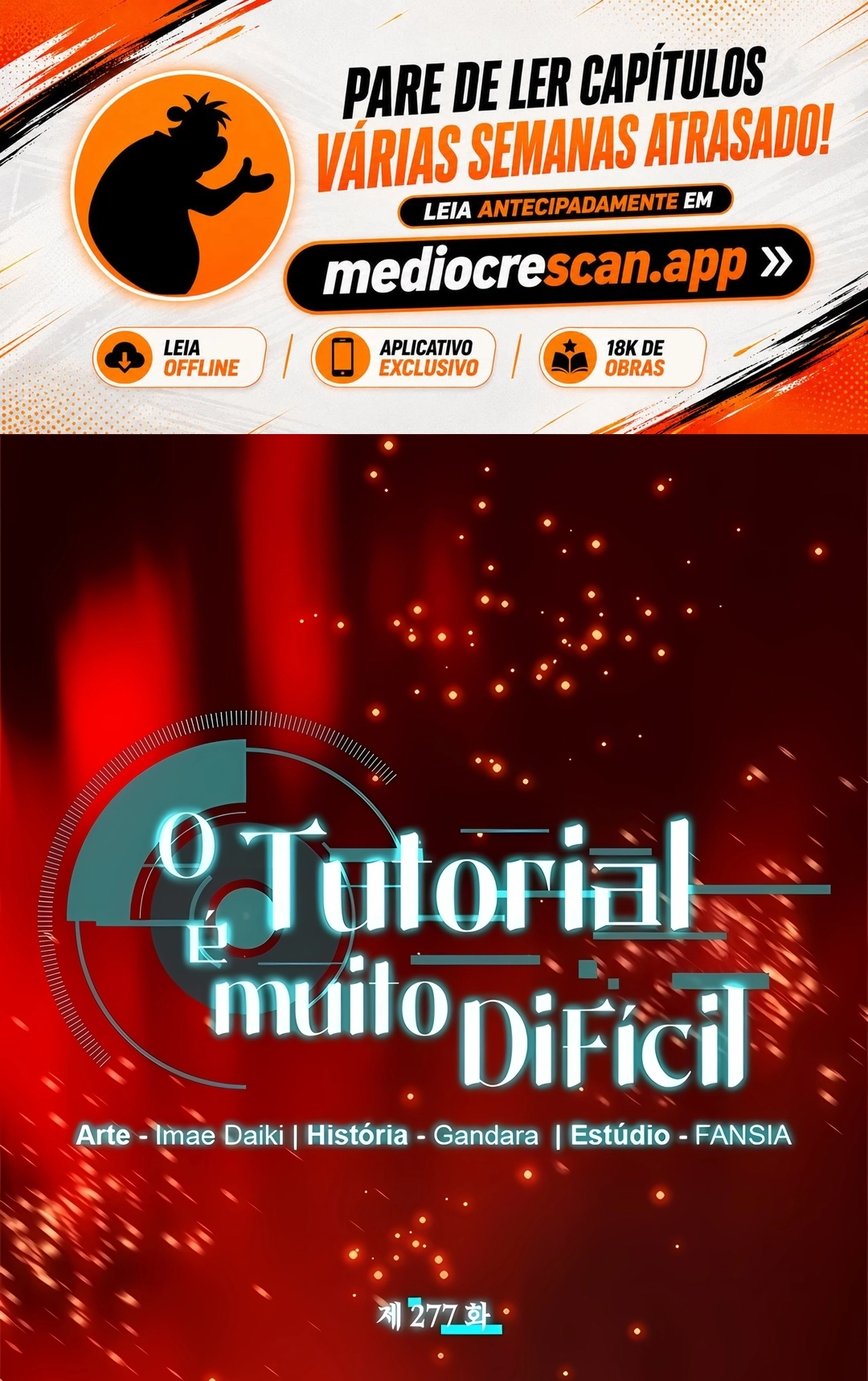 O Tutorial é Muito Difícil Capítulo 277 Página 1