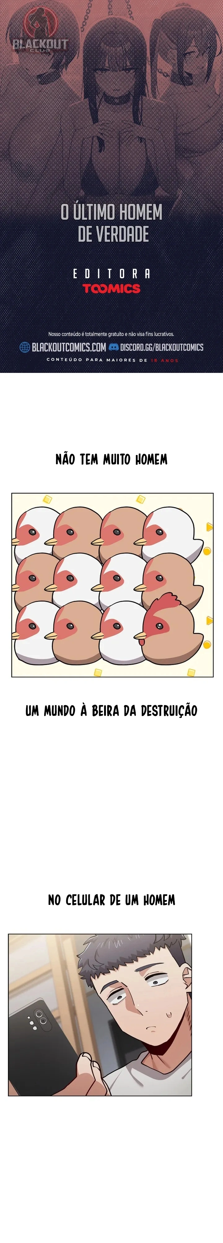 O último homem de verdade Capítulo 10 Página 1