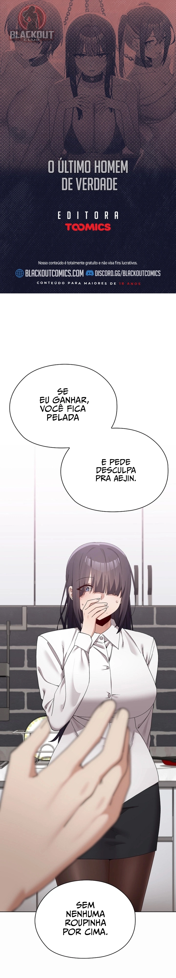 O último homem de verdade Capítulo 22 Página 1