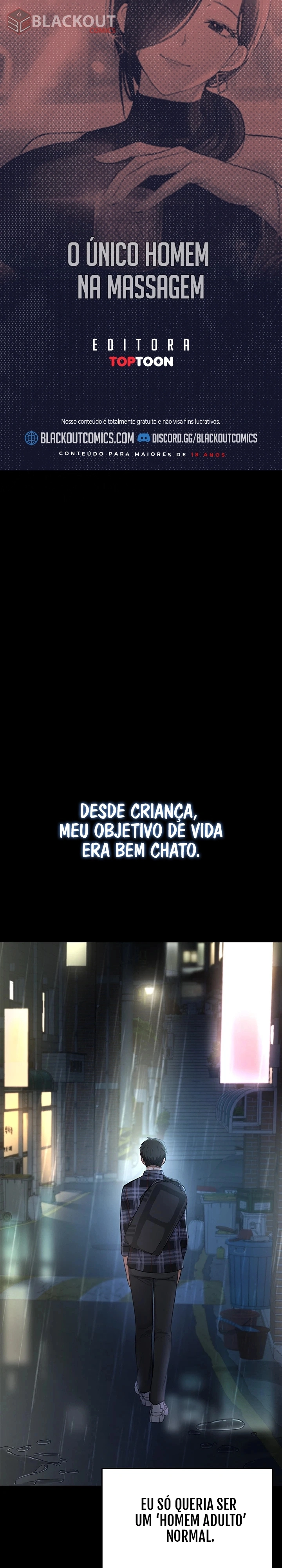 O Único Homem na Massagem Capítulo 1 Página 1