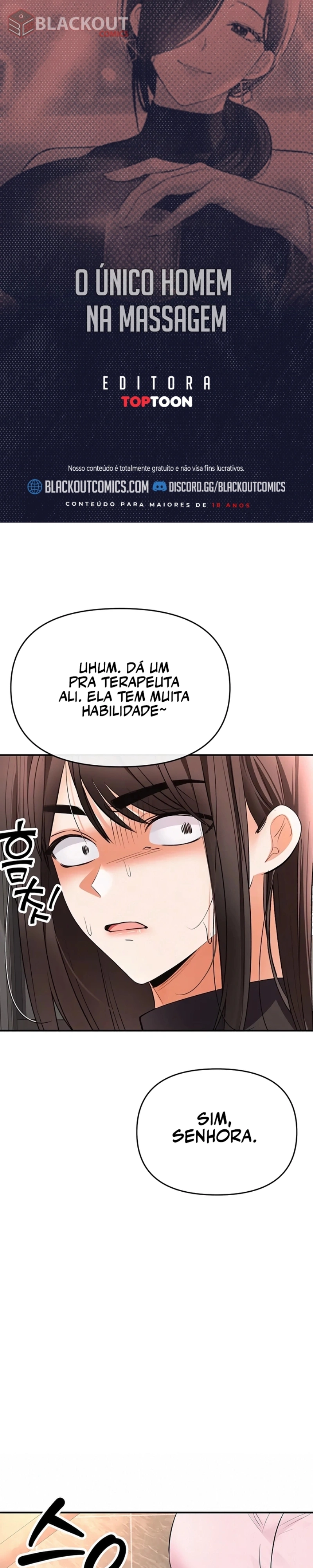 O Único Homem na Massagem Capítulo 25 Página 1
