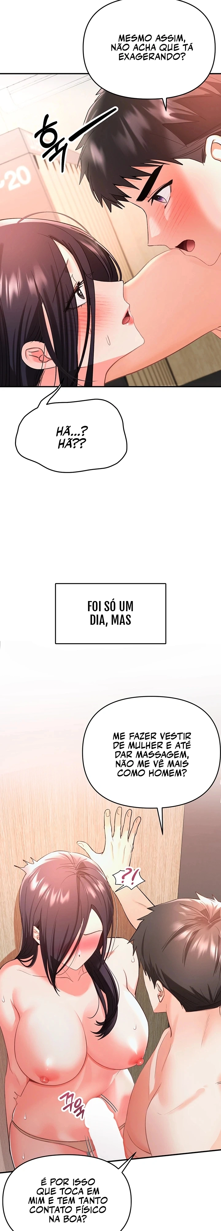 O Único Homem na Massagem Capítulo 3 Página 18