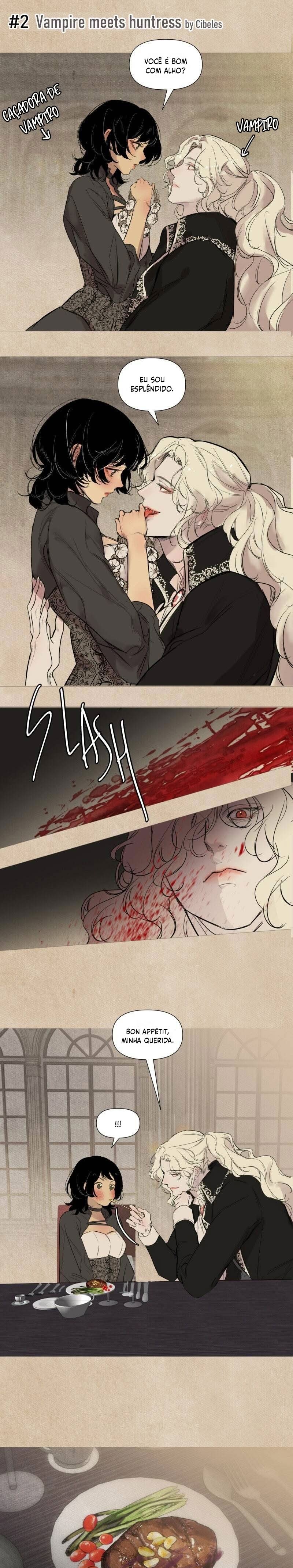 O Vampiro Encontrou A Caçadora Capítulo 2 Página 2