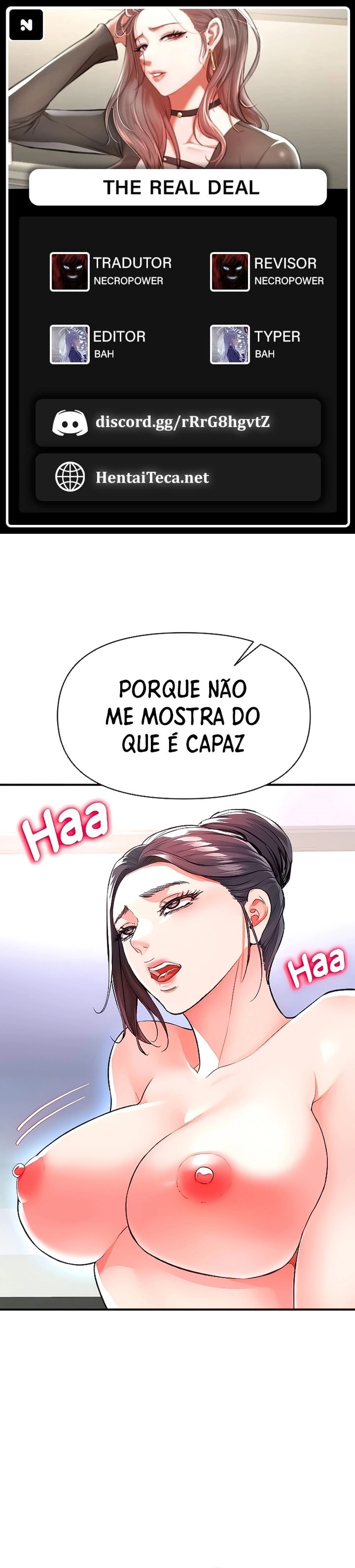 O verdadeiro negócio Capítulo 16 Página 1