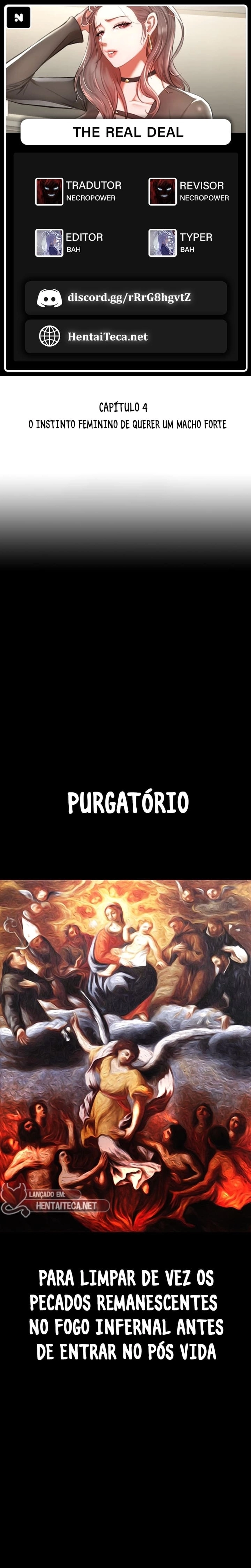 O verdadeiro negócio Capítulo 4 Página 1