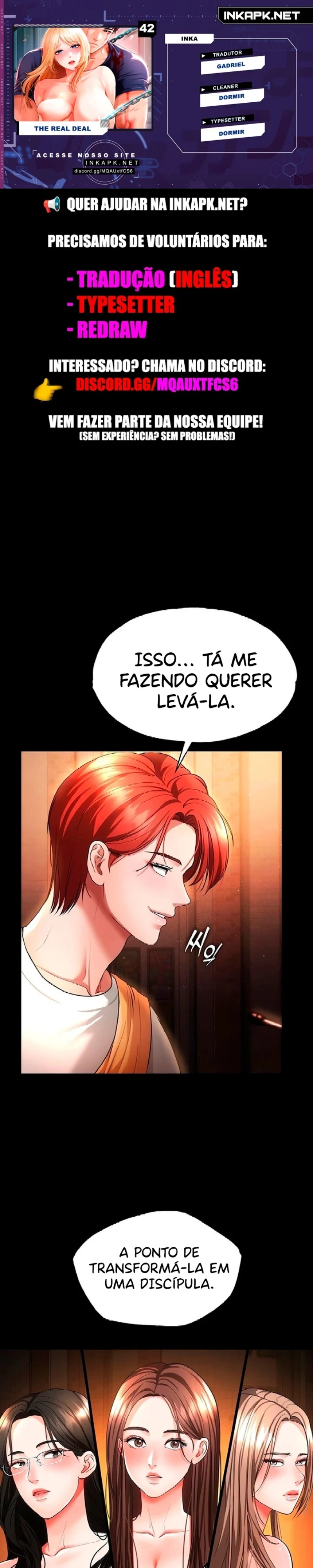 O verdadeiro negócio Capítulo 42 Página 1