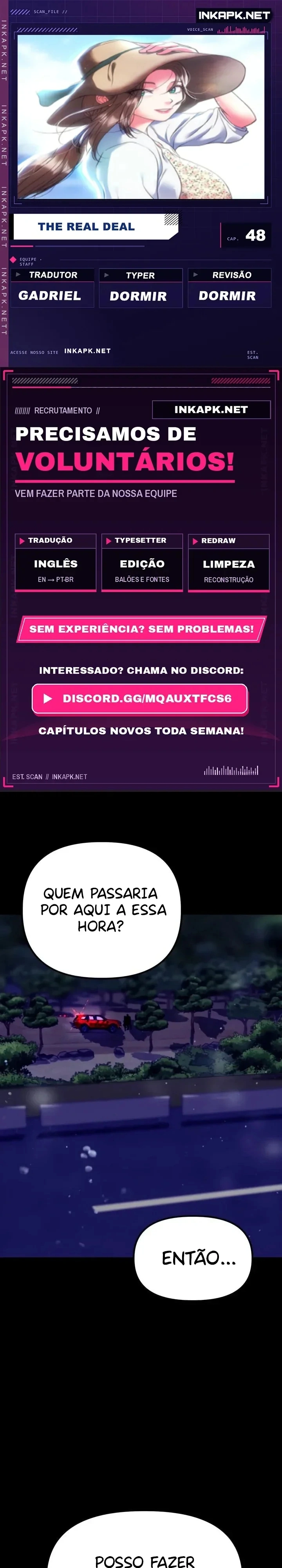 O verdadeiro negócio Capítulo 48 Página 1