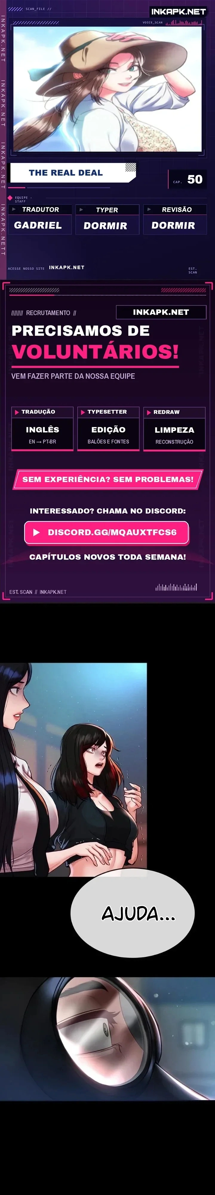 O verdadeiro negócio Capítulo 50 Página 1