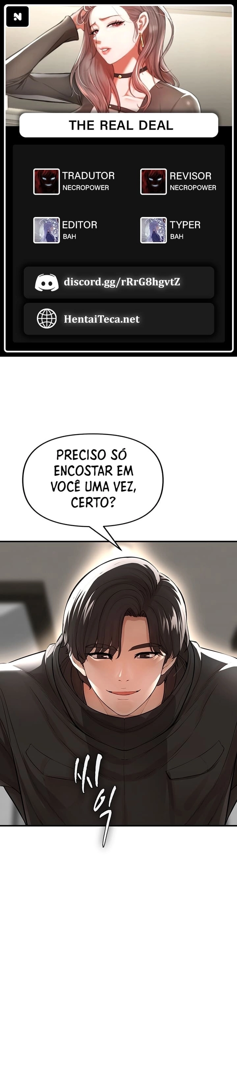 O verdadeiro negócio Capítulo 9 Página 1