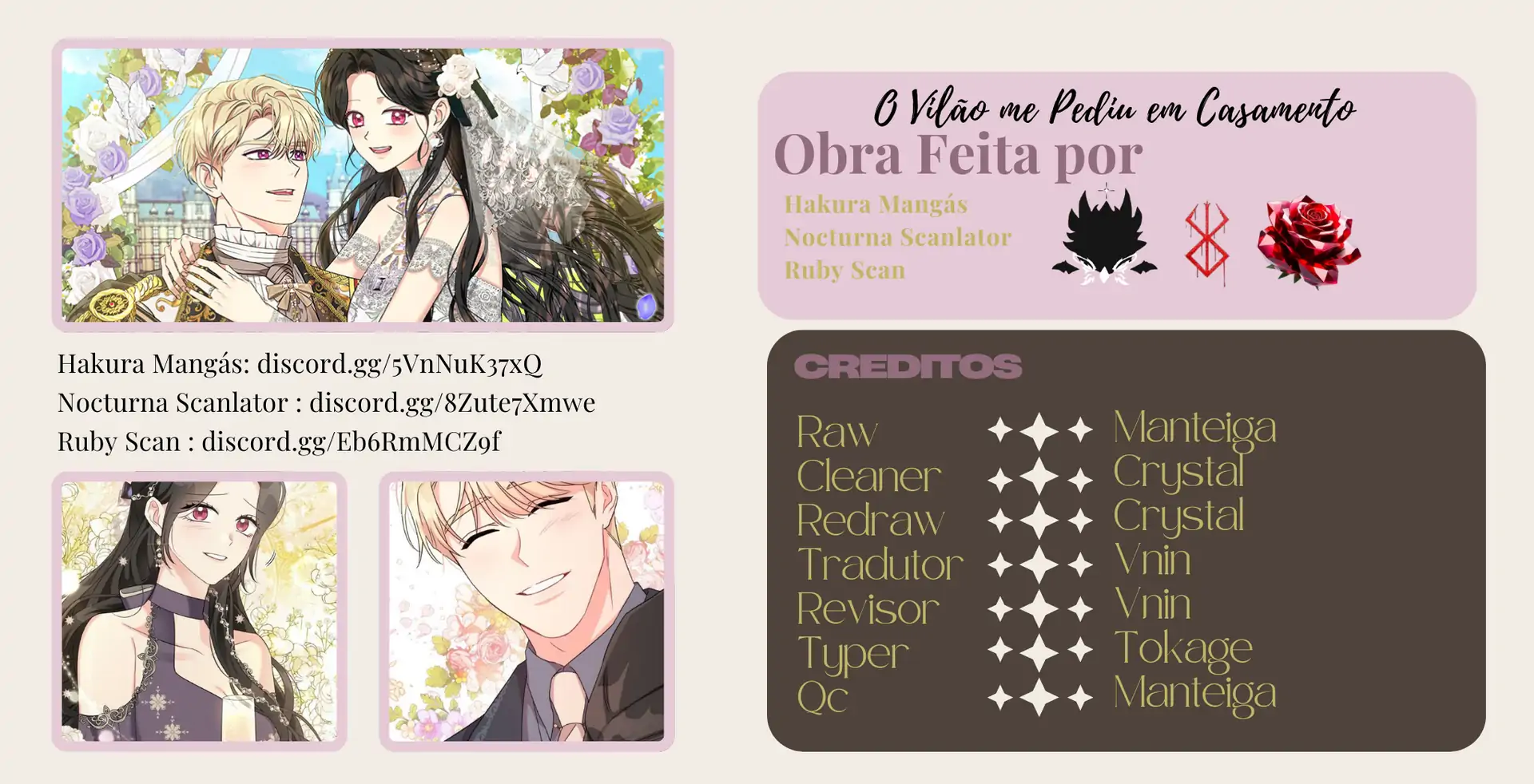 O vilão me pediu em casamento Capítulo 46 Página 1