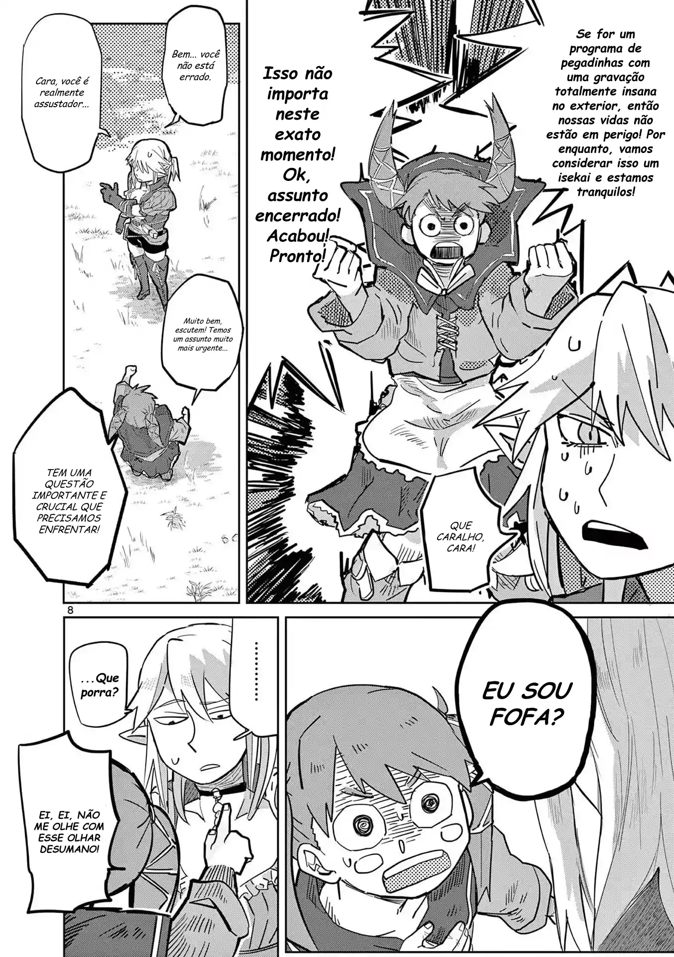 Obrigado, Isekai Capítulo 1 Página 8